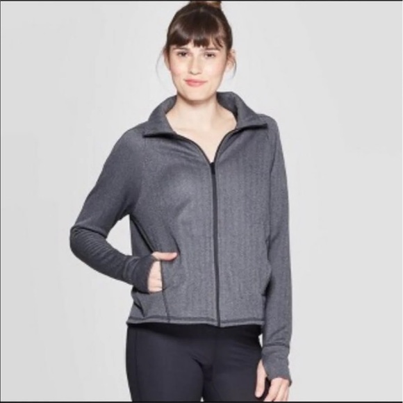 C9 by Champion Herringbone Fleece Full Zip Jacket - Picture 5 of 6
